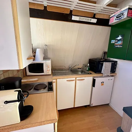 Cosy 4 Pers, Vue Matemale, Equipements Complets - Fr-1-758-38 * Les Angles (Pyrenees-Orientales)